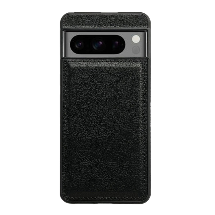 For Google Pixel 9 / Pixel 9 Pro Cowhide Texture Back Cover Phone Case(Black)