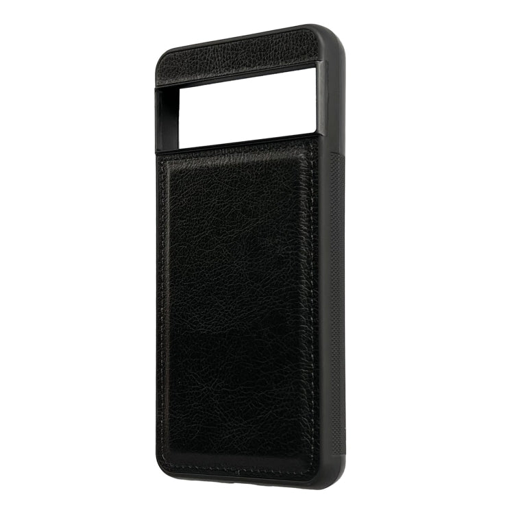 For Google Pixel 9 / Pixel 9 Pro Cowhide Texture Back Cover Phone Case(Black)