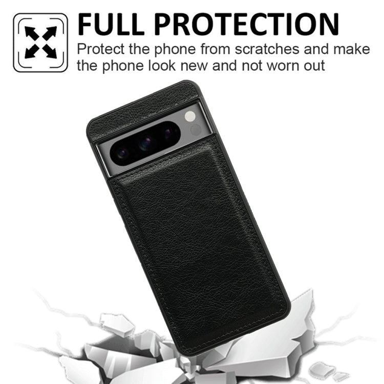 For Google Pixel 9 / Pixel 9 Pro Cowhide Texture Back Cover Phone Case(Black)