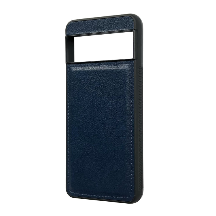 For Google Pixel 9 / Pixel 9 Pro Cowhide Texture Back Cover Phone Case(Royal Blue)