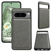 For Google Pixel 8 Pro Multifunctional 7-Card Wallet Leather Phone Case(Grey)