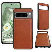 For Google Pixel 7 Pro Multifunctional 7-Card Wallet Leather Phone Case(Brown)
