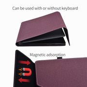 For Microsoft Surface Pro 10 Cloth Texture PC Tablet Protective Case(Wine Red)