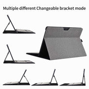 For Microsoft Surface Pro 10 Cloth Texture PC Tablet Protective Case(Light Grey)
