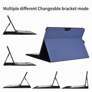 For Microsoft Surface Pro 10 Cloth Texture PC Tablet Protective Case(Dark Blue)