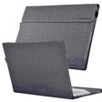 For Lenovo ThinkPad X1 Carbon Gen 8 Cloth Texture Laptop Leather Protective Case(Space Ash) - Other by PMC TechLife | Online Shopping South Africa | PMC TechLife | Buy Now Pay Later Mobicred