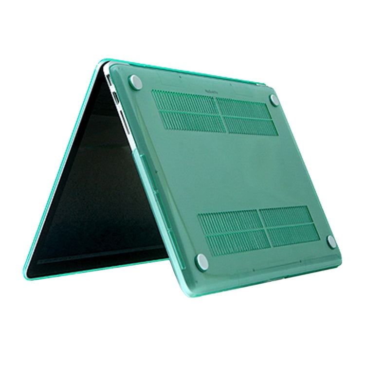 For MacBook Air 13.3 inch A2179 (2020) Laptop Crystal PC Protective Case(Green)