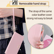 For Huawei Pura 70 5G Crossbody Chain Leather Phone Case(Pink)