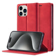 For iPhone 16 Pro LC.IMEEKE Strong Magnetism Microfiber Leather Phone Case(Red) - iPhone 16 Pro Cases by LC.IMEEKE | Online Shopping South Africa | PMC TechLife | Buy Now Pay Later Mobicred