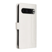 For Google Pixel 9 Diamond Lattice Leather Flip Phone Case(White)