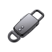 JNN S20 Zinc Alloy Keychain Voice Recorder, Memory:32GB(Black)