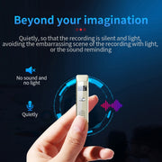 JNN Q7 Mini Portable Voice Recorder with OLED Screen, Memory:8GB(Gold)