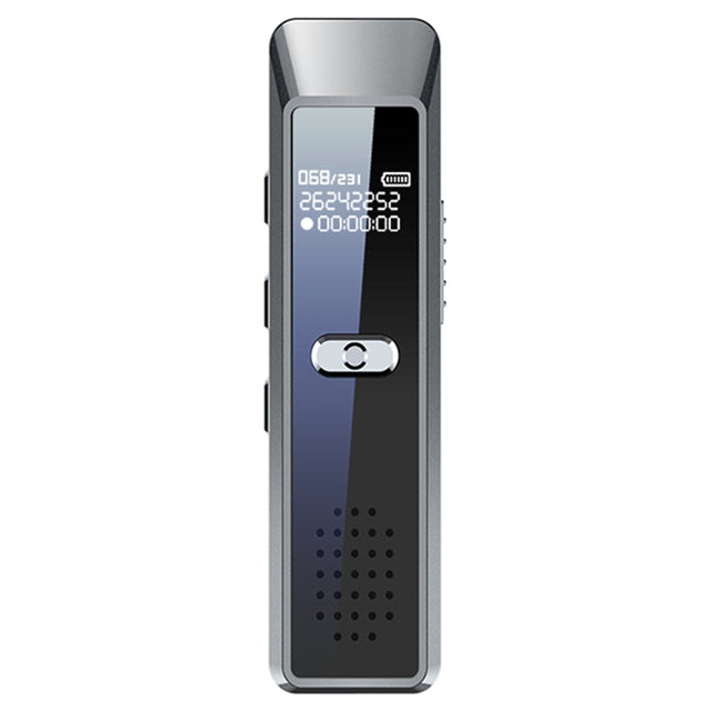 JNN Q7 Mini Portable Voice Recorder with OLED Screen, Memory:8GB(Metal Gray)