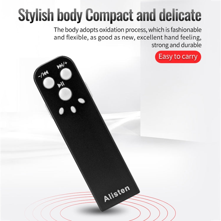 JNN J1 Mini Smart HD Noise Cancelling Voice Recorder, Memory:8GB(Black)