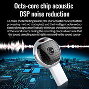 JNN S13 Zinc Alloy U-disk Voice Recorder, Memory:4GB(Silver)