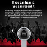 JNN S13 Zinc Alloy U-disk Voice Recorder, Memory:4GB(Silver)