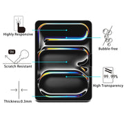 For iPad Pro 11 2024 0.26mm 9H 2.5D Explosion-proof Tempered Glass Film