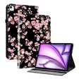 For iPad Air 11 2024 Crystal Texture Painted Leather Smart Tablet Case(Plum Bossom) - iPad Air 11 2024 Cases by PMC TechLife | Online Shopping South Africa | PMC TechLife | Buy Now Pay Later Mobicred
