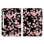 For Samsung Galaxy Tab S9+ / S9 FE+ Crystal Texture Painted Leather Tablet Case(Plum Bossom)
