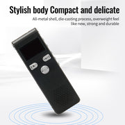 JNN X18 Mini Smart HD Noise Cancelling Voice Recorder, Memory:4GB(Black)