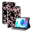 For Realme Pad 10.4 Crystal Texture Painted Leather Tablet Case(Plum Bossom) - Realme by PMC TechLife | Online Shopping South Africa | PMC TechLife | Buy Now Pay Later Mobicred
