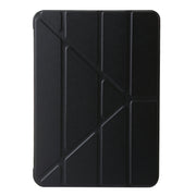 For iPad Air 11 2024 TPU Deformation Flip Leather Tablet Case with Holder(Black)