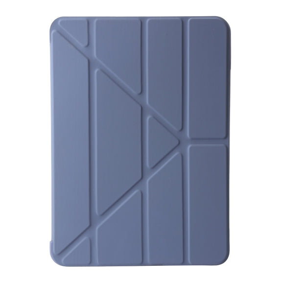 For iPad Air 13 2024 TPU Deformation Flip Leather Tablet Case with Holder(Purple)