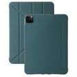 For iPad Pro 11 2024 TPU Deformation Flip Leather Tablet Case with Holder(Dark Green) - iPad Pro 11 2024 Cases by PMC TechLife | Online Shopping South Africa | PMC TechLife | Buy Now Pay Later Mobicred