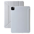 For iPad Pro 11 2024 TPU Deformation Flip Leather Tablet Case with Holder(Grey) - iPad Pro 11 2024 Cases by PMC TechLife | Online Shopping South Africa | PMC TechLife | Buy Now Pay Later Mobicred