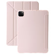 For iPad Pro 13 2024 TPU Deformation Flip Leather Tablet Case with Holder(Light Pink) - iPad Pro 13 2024 Cases by PMC TechLife | Online Shopping South Africa | PMC TechLife | Buy Now Pay Later Mobicred