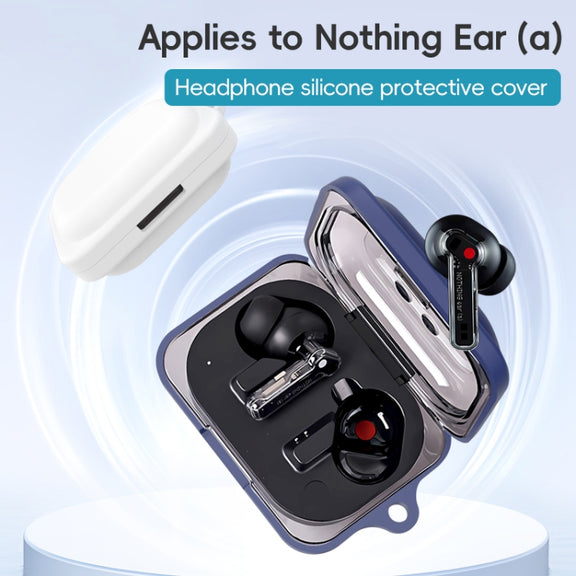 For Nothing Ear a Wireless Earphone Silicone Protective Case(Dark Blue)