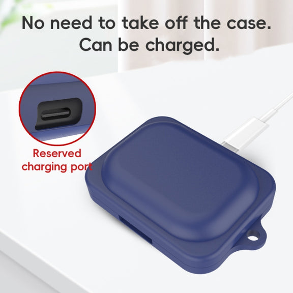 For Nothing Ear a Wireless Earphone Silicone Protective Case(White)