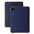 For iPad Pro 13 2024 Three-fold Holder Flip Tablet Leather Case(Dark Blue) - iPad Pro 13 2024 Cases by PMC TechLife | Online Shopping South Africa | PMC TechLife | Buy Now Pay Later Mobicred