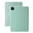 For iPad Pro 13 2024 Three-fold Holder Flip Tablet Leather Case(Mint Green) - iPad Pro 13 2024 Cases by PMC TechLife | Online Shopping South Africa | PMC TechLife | Buy Now Pay Later Mobicred