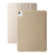 For iPad Air 13 2024 Three-fold Holder Flip Tablet Leather Case(Gold) - iPad Air 13 2024 Cases by PMC TechLife | Online Shopping South Africa | PMC TechLife | Buy Now Pay Later Mobicred