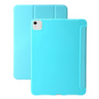 For iPad Air 11 2025 / 2024 Three-fold Holder Flip Tablet Leather Case(Mint Blue) - iPad Air 11 2025 / 2024 Cases by PMC TechLife | Online Shopping South Africa | PMC TechLife | Buy Now Pay Later Mobicred