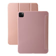 For iPad Pro 11 2024 Three-fold Holder Flip Tablet Leather Case(Rose Gold) - iPad Pro 11 2024 Cases by PMC TechLife | Online Shopping South Africa | PMC TechLife | Buy Now Pay Later Mobicred