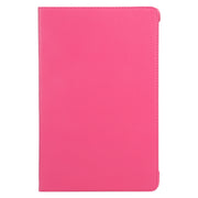 For iPad Air 11 2024 360 Degree Rotation Litchi Texture Leather Tablet Case with Holder(Rose Red)