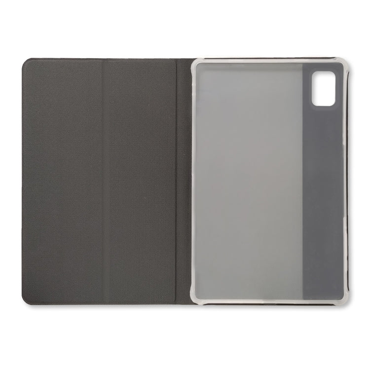 For Hpad6 HEADWOLF Silicone Inner Cover Tablet PC Leather Case(Grey)