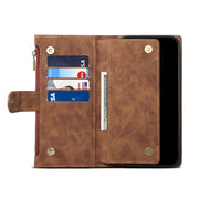 For Motorola Moto G24 Power ESEBLE Retro Frosted RFID Leather Phone Case(Brown)