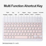 For Xiaomi Pad 6 / Pad 6 Pro 11 inch Round Cap Bluetooth Keyboard Tablet Leather Case with Pen Slot(Yellow)
