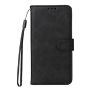 For iPhone 16e Classic Calf Texture Flip Leather Phone Case(Black)