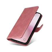 For iPhone 16e Classic Calf Texture Flip Leather Phone Case(Rose Gold)