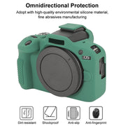 For Canon EOS R100 Glossy Soft Silicone Protective Case(Green)