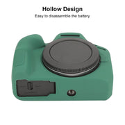 For Canon EOS R100 Glossy Soft Silicone Protective Case(Green)