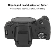 For Canon EOS R100 Glossy Soft Silicone Protective Case(Black)
