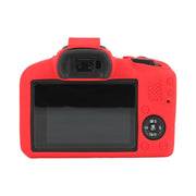 For Canon EOS R100 Glossy Soft Silicone Protective Case(Red)