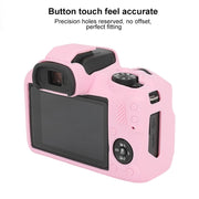 For Canon EOS R100 Glossy Soft Silicone Protective Case(Pink)