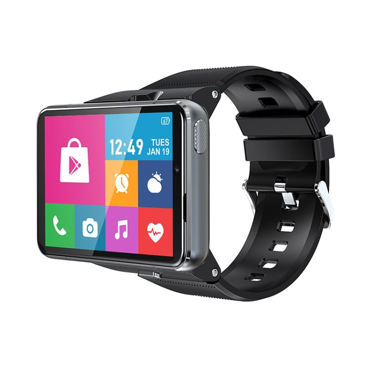 UNIWA DM200, 4GB+64GB, 2.88 inch Android 9.0 Smart Watch Phone, MT6761 Quad Core, Network: 4G(Black)