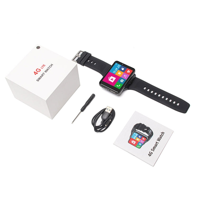 UNIWA DM200, 4GB+64GB, 2.88 inch Android 9.0 Smart Watch Phone, MT6761 Quad Core, Network: 4G(Black)